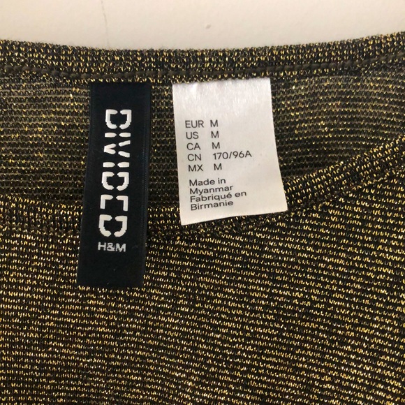 H&M Divided Crop Halter Top - Picture 4 of 4